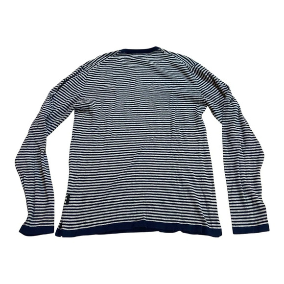 Men’s Five Four Robert Geller Grant long sleeve shirt S/M Striped 100% Cotton - Picture 3 of 6